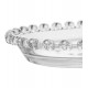 Travessa 24,7x13x2 Cm Oval De Cristal Ecológico Coração